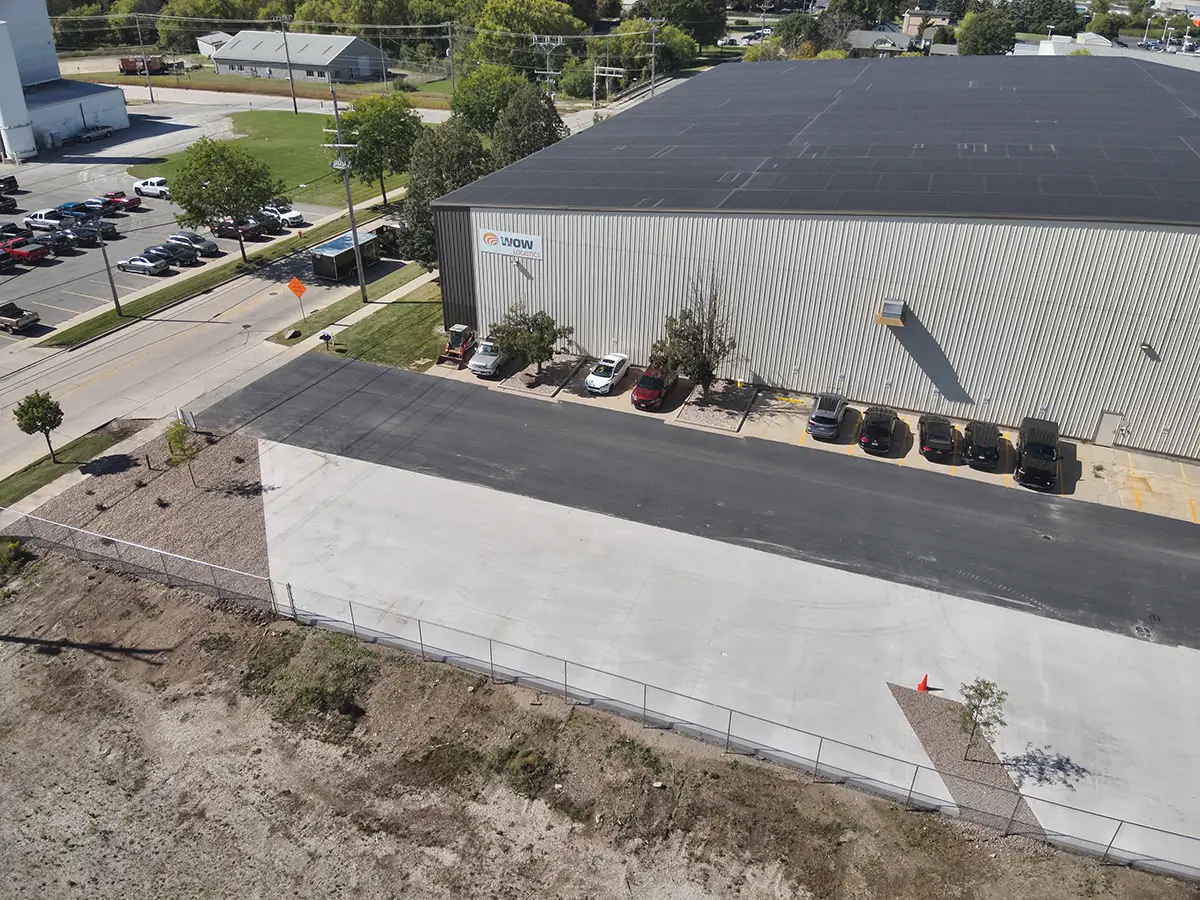 Fox Valley Warehouse Exterior From Above